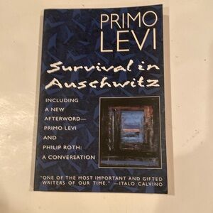 “Primo Levi, Survival in Auschwitz,” paperback